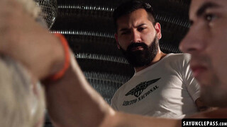 General Cecil Rose training turns into a sexy nasty groupsex fuck