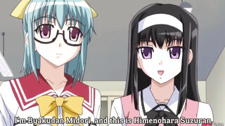 Young man tries to handle three hot sisters - Hentai Uncensored