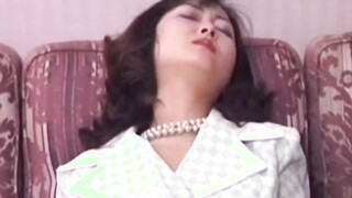 Hot Asian MILF solo fingers her sexy twat