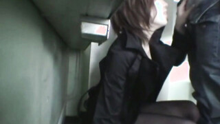 Japanese Emo Blowjob closeup in classroom