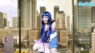 Camsoda - Lizzie Love Cosplay As Hinata Hyuga - Naruto - Masturbates On Sybian