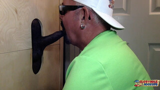 Gloryhole Dick Feed & Getting Banged