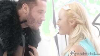 Medieval role play ends in facial