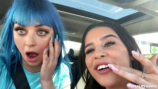 Wild hottie trip is all about sex in every possible way! - Jewelz Blu , Kylie Rocket , Ryan Reid & Clarke Kent