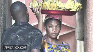 Black chick picked up for an intimate sex by a stranger