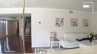 Sex Addicted Spying Step Daddy Bangs Huge Tit Blonde Step Daughter