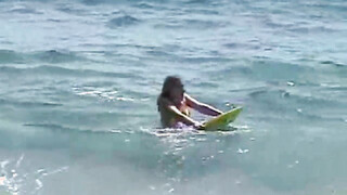 Little april outdoors showing off her body