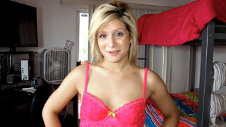 Charming blonde Caprice wants to blow my shaft
