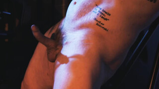 Master Devin Franco Masturbates Davin Strong Meat After Flogging