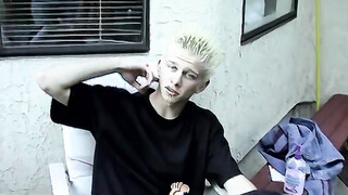 Ass buddies have dirty feet worshiping session in kitchen