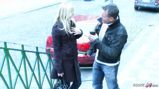 Adorable University Girl Pickup & Rough Fuck At Public Hallway