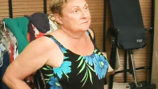 Chubby Old Woman Sucks Young Shaft