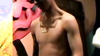 twink in glasses fucks blowup doll in solo wanking