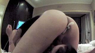 Nasty Wifey Gets Eaten Out By Assplugged Hubby