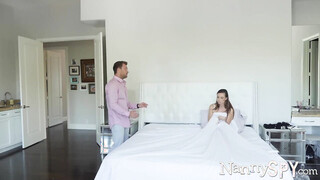 Horny Nanny caught with her Hand in her Cookie Jar! :O