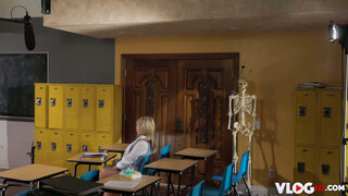 Naughty Lilly Bell Makes Prof Shaft Driving Crazy