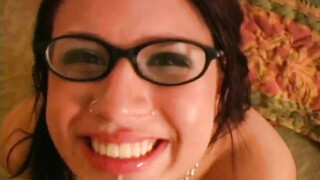 Eva spex whore sucks on rock hard meat