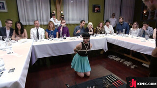 Tart Served Up & Ravaged for Dinner in Public Disgrace