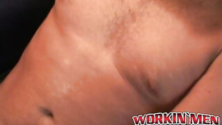 Nasty old man grabs his thick prick & masturbates solo