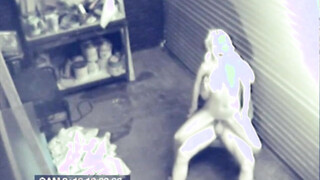 Secret garage hoe gets ravaged