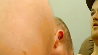 Horny gay guy shaft spanks massive booty before wanking up to cum