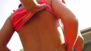 Two girls fuck around in killer outdoor group sex