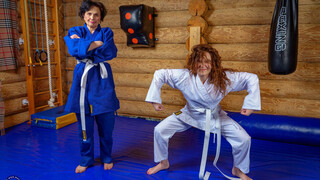 Grandma & teen wrestling passion!