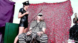 Femdom Sex Between Old Guy & Young Redhead Teen Leyre Pajon