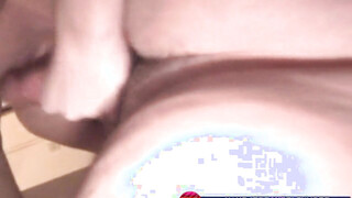 Sexy blonde blowing prick & jerking off