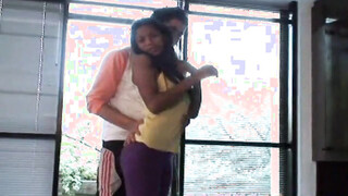 Latin teen eats shaft & gets licked