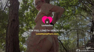 Horny Couple Has Spontaneous Sex In The Woods