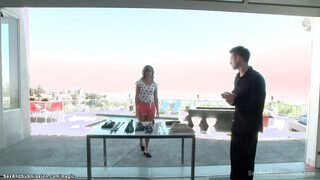 Hollywood producer fucks bound beautiful babe