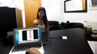 Amazing Hot Slim Teen Fucks for Fashion Model Job