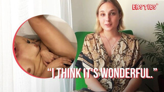 Ersties - Bi Sexual Ophelia Masturbates In the Bathtub with a Vibrator