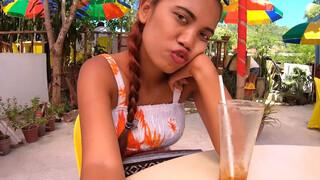 Thai amateur GF had a big ass & was ready for boyfriends big cock