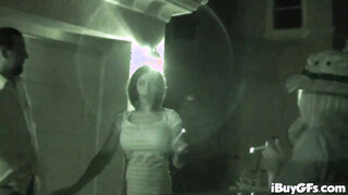 Hot titty teen sucks shaft in POV