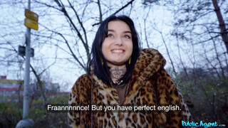 Hot French College Girl Public Blowjob - Crystal Cherry, Martin Gun