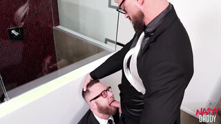 NASTYDADDY Horny Alpha Wolfe Breeds His Eager Worker Joel Someone