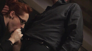 Stunning Euro MILF shows her boss what a bitch she is