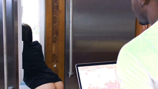 Marley Brinx was dreaming about fucking her monster cock BF's friend