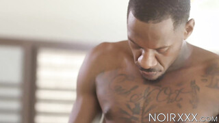 Hung Deep Dic shoves his long rod to penetrate the inside of my hot ass