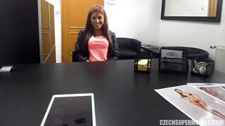 Young Big Titted Babe has no problem With Fucking for Fashion Job