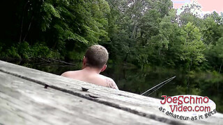 Joe cant stop himself from sucking this straight guys prick