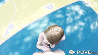 Tiny Teen can't Play Basketball but Can Take POV Meat