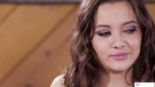 Feverish lesbian defloration road trip