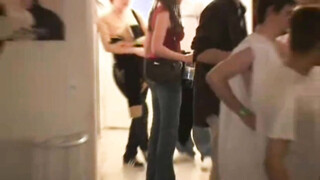 Toga party tart banged doggystyle