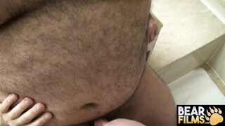 BEARFILMS Troy Mcnastee & Machael Johnsons Bathroom Hookup