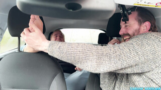 Bearded Stud Enjoying A Good Feet Ticklish Session