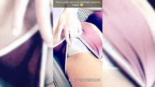 Snatch Flashing in Satin Panties #BratPerversions