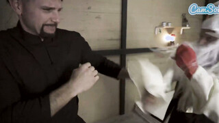 Camsoda - Weird threesome with sex doll